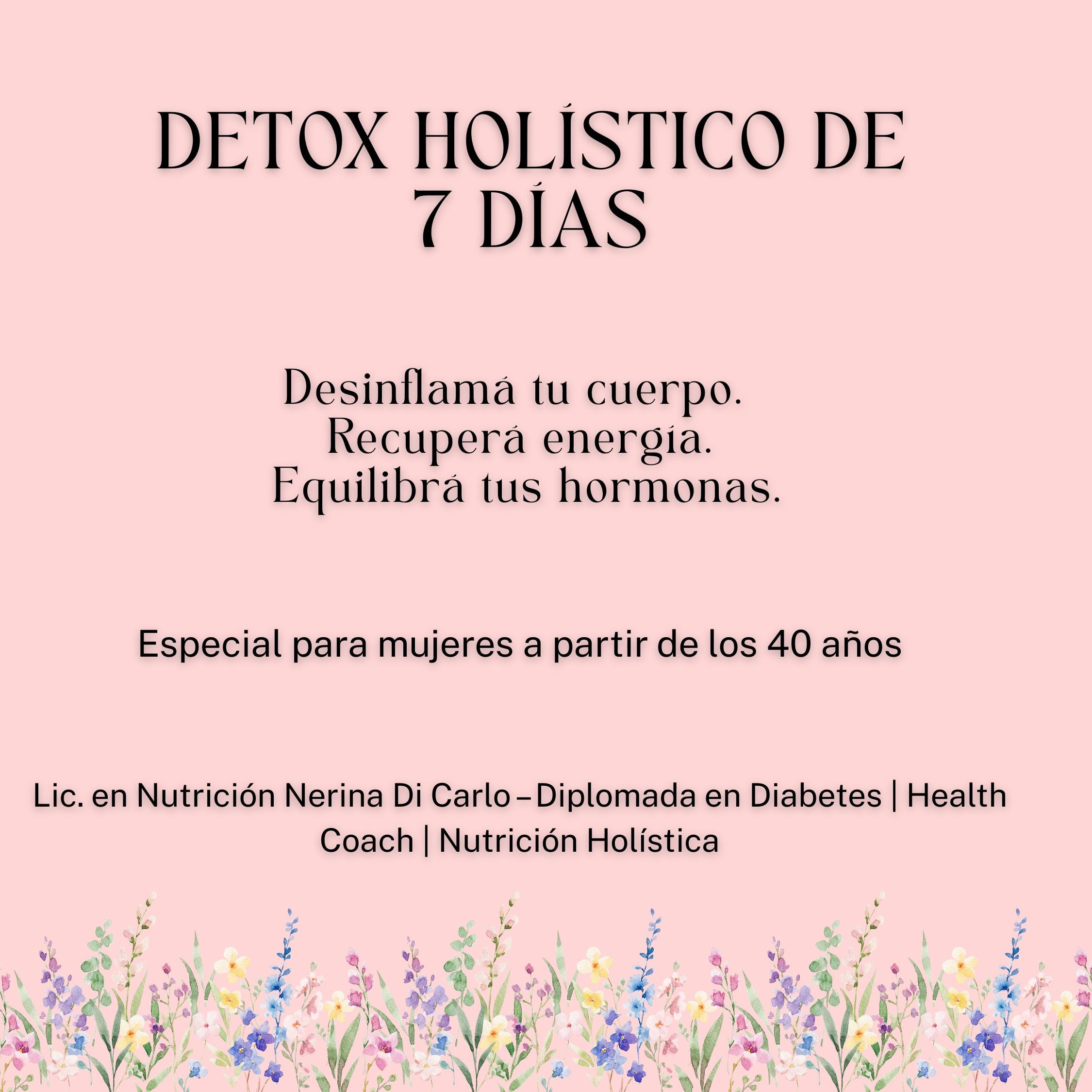Detox Holístico de 7 días